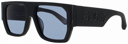 Philipp Plein SPP094M Frame SANDBLASTED BLACK Lens GREY GRADIENT