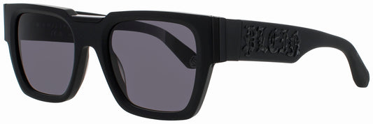 Philipp Plein SPP095M Frame SANDBLASTED BLACK Lens GREY GRADIENT