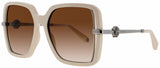Roberto Cavalli SRC007 Frame FULL CREAM Lens BROWN GRADIENT