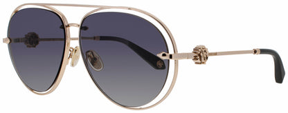 Roberto Cavalli SRC032M Frame SHINY ROSE GOLD Lens GRADIENT BROWN MIRROR