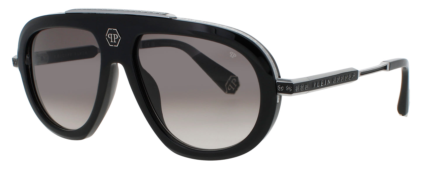 PHILIPP PLEIN SPP151V Frame BLACK Lens BLACK