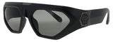 PHILIPP PLEIN SPP153 Frame MATTE BLACK Lens GREY