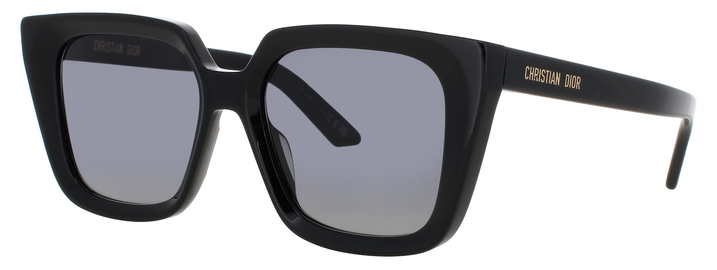 DIOR CD40092I Frame SHINY BLACK   Lens GRADIENT SMOKE