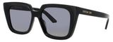 DIOR CD40092I Frame SHINY BLACK   Lens GRADIENT SMOKE