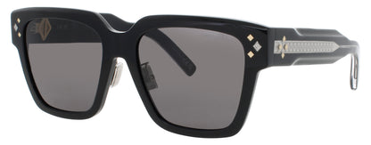DIOR DM40084F Frame SHINY BLACK  Lens  SMOKE
