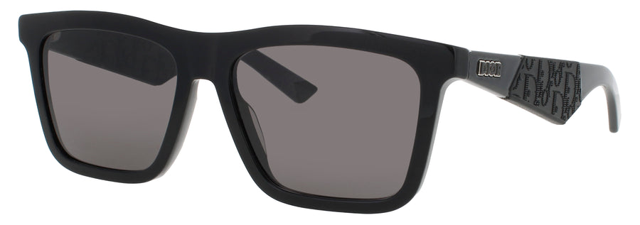DIOR DM40093I Frame SHINY BLACK  Lens  SMOKE