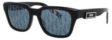 DIOR DIORB23 Frame SHINY BLACK  Lens BLUE MIRROR
