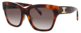 CELINE CL40253F Frame BLONDE HAVANA Lens ROVIEX GRADIENT