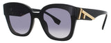FENDI FE40098I Frame SHINY BLACK   Lens GRADIENT BLUE
