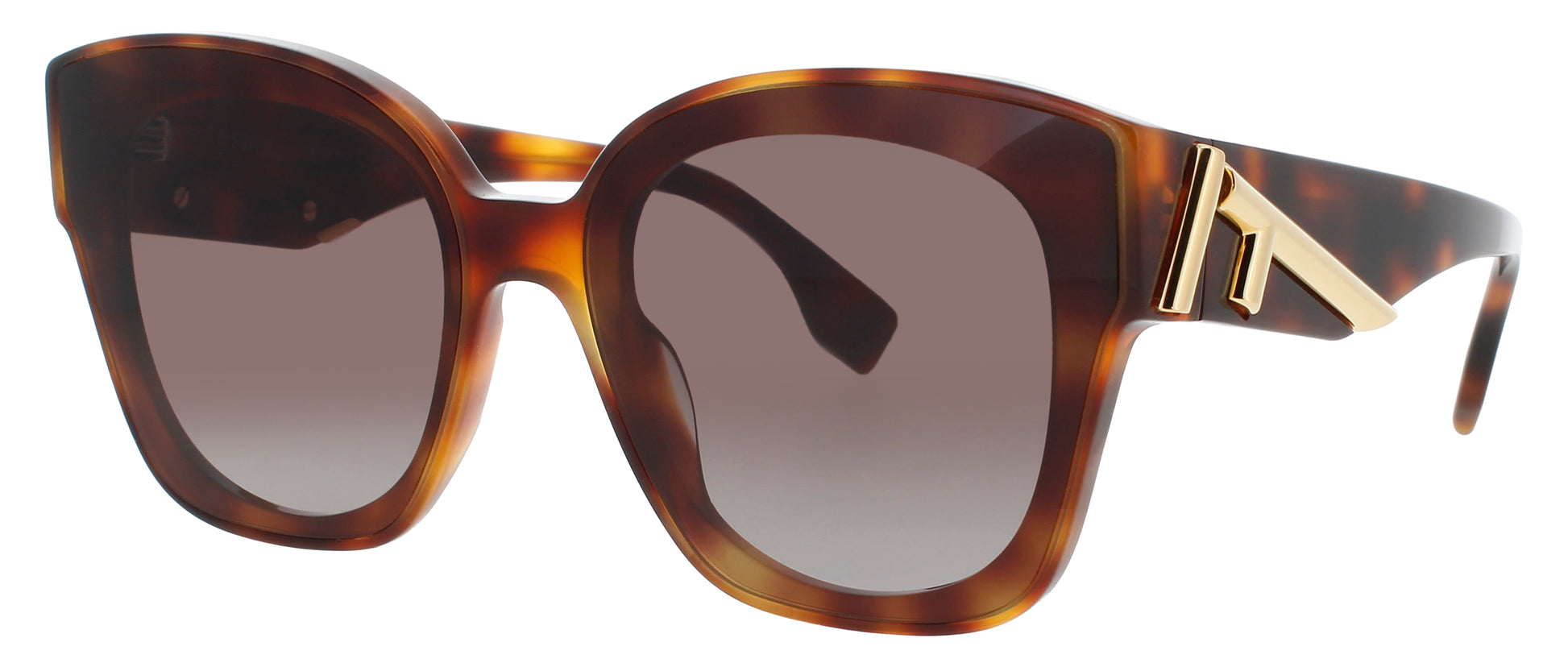 FENDI FE40098I Frame BLONDE HAVANA Lens SMOKE GRADIENT