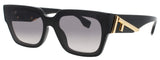 FENDI FE40099I Frame SHINY BLACK  Lens SMOKE GRADIENT