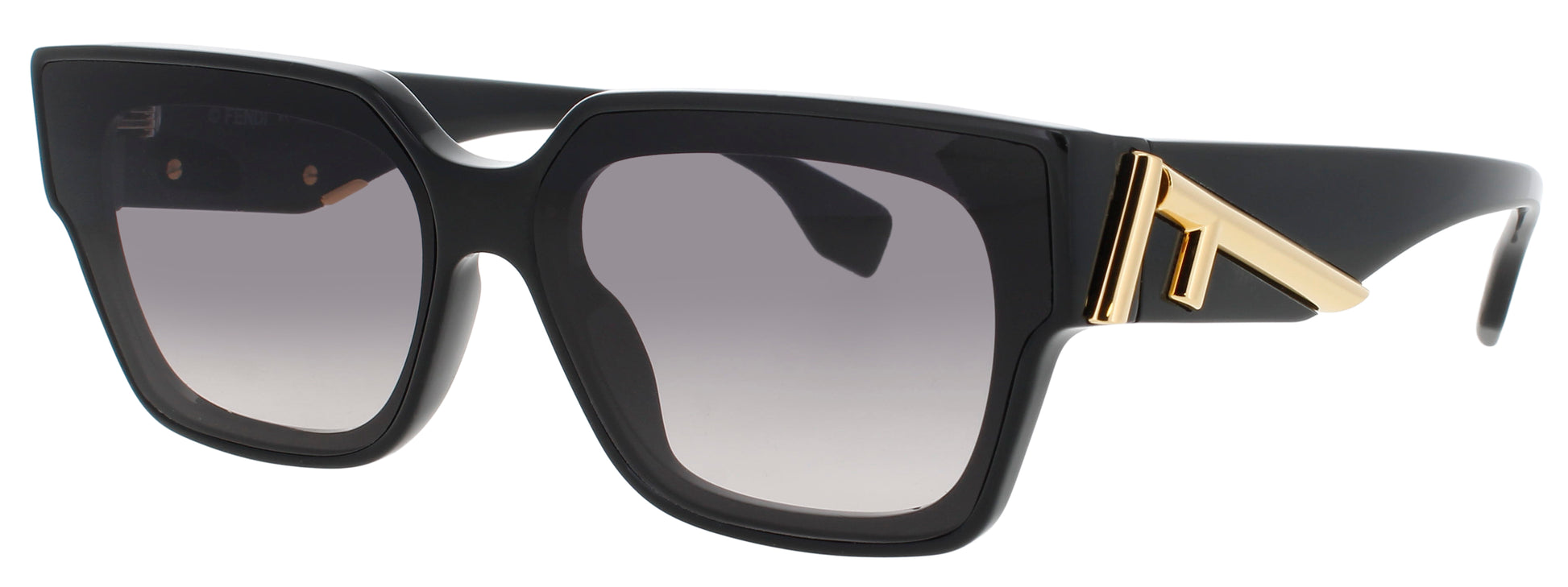 FENDI FE40099I Frame SHINY BLACK  Lens SMOKE GRADIENT