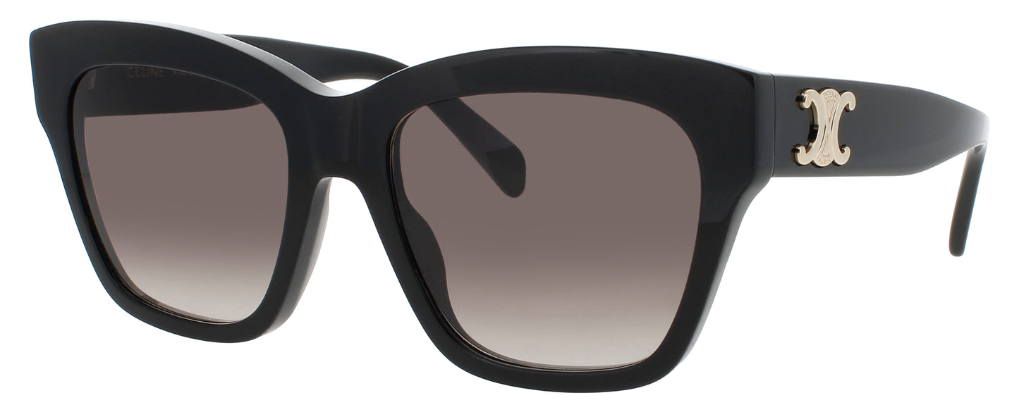 CELINE CL40253I Frame SHINY BLACK  Lens BROWN GRADIENT
