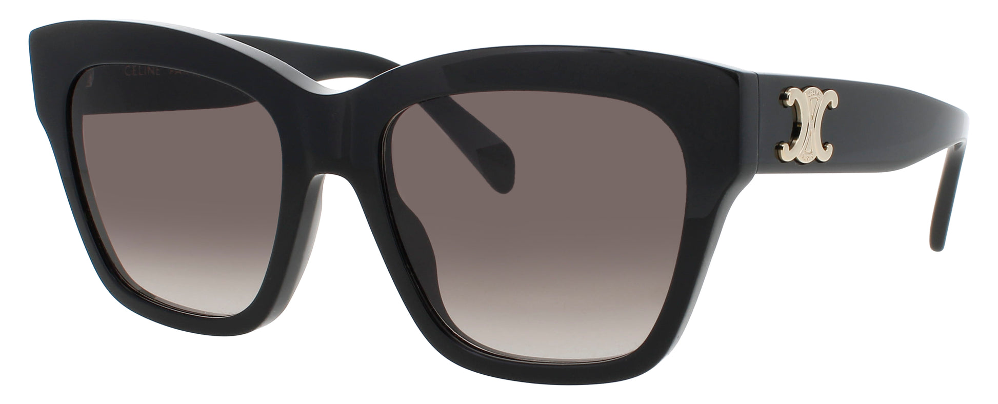CELINE CL40253I Frame SHINY BLACK  Lens BROWN GRADIENT