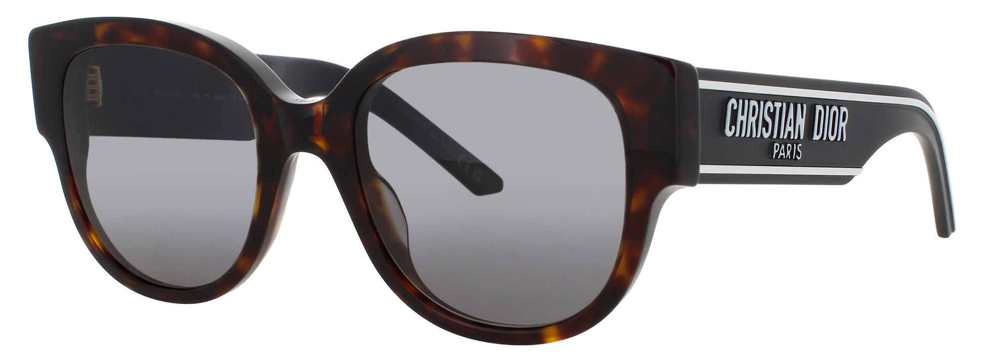 DIOR CD40021U Frame DARK HAVANA  Lens SMOKE POLARIZED
