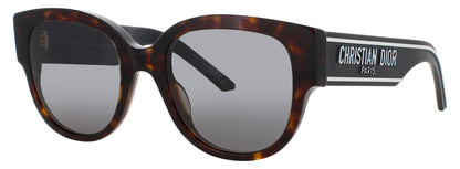 DIOR CD40021U Frame DARK HAVANA  Lens SMOKE POLARIZED