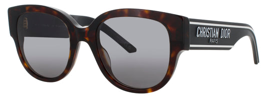 DIOR CD40021U Frame DARK HAVANA  Lens SMOKE POLARIZED