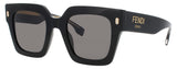 FENDI FE40101I Frame SHINY BLACK  Lens  SMOKE