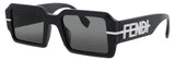 FENDI FE40073U Frame MATTE BLACK Lens SMOKE