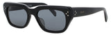 CELINE CL40267U Frame SHINY BLACK   Lens SMOKE