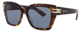 DIOR CD40149I Frame DARK HAVANA Lens BLUE TINT