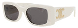 CELINE CL40282U Frame IVORY  Lens SMOKE