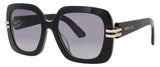 DIOR CD40154F Frame SHINY BLACK  Lens SMOKE GRADIENT