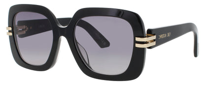 DIOR CD40154F Frame SHINY BLACK  Lens SMOKE GRADIENT