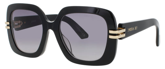 DIOR CD40154F Frame SHINY BLACK  Lens SMOKE GRADIENT