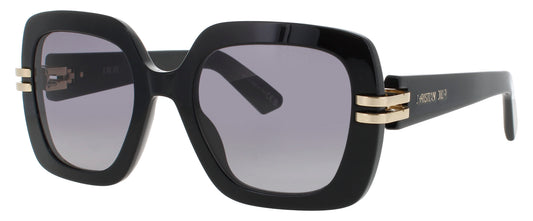 DIOR CD40154I Frame SHINY BLACK  Lens SMOKE GRADIENT