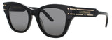 DIOR CD40158I Frame SHINY BLACK   Lens SMOKE