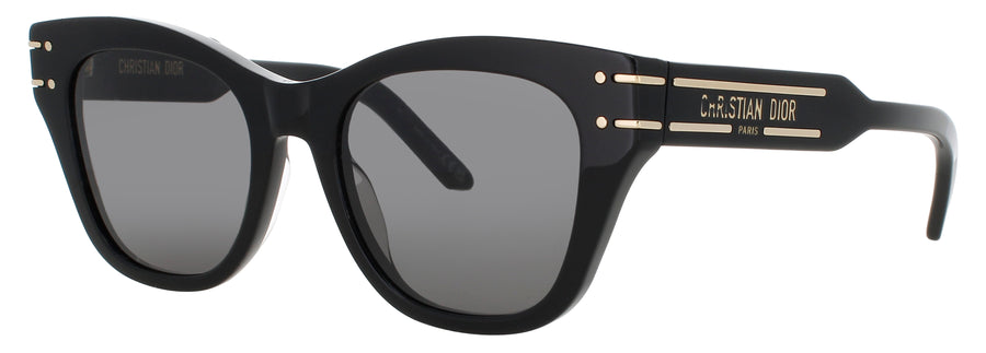 DIOR CD40158I Frame SHINY BLACK   Lens SMOKE