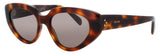 CELINE CL40286I Frame BLONDE HAVANA  Lens SMOKE