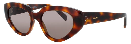 CELINE CL40286I Frame BLONDE HAVANA  Lens SMOKE