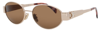CELINE CL40235U Frame SHINY ROSE GOLD  Lens BROWN