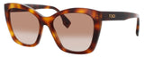 FENDI FE40151I Frame BLONDE HAVANA  Lens GRADIENT BROWN