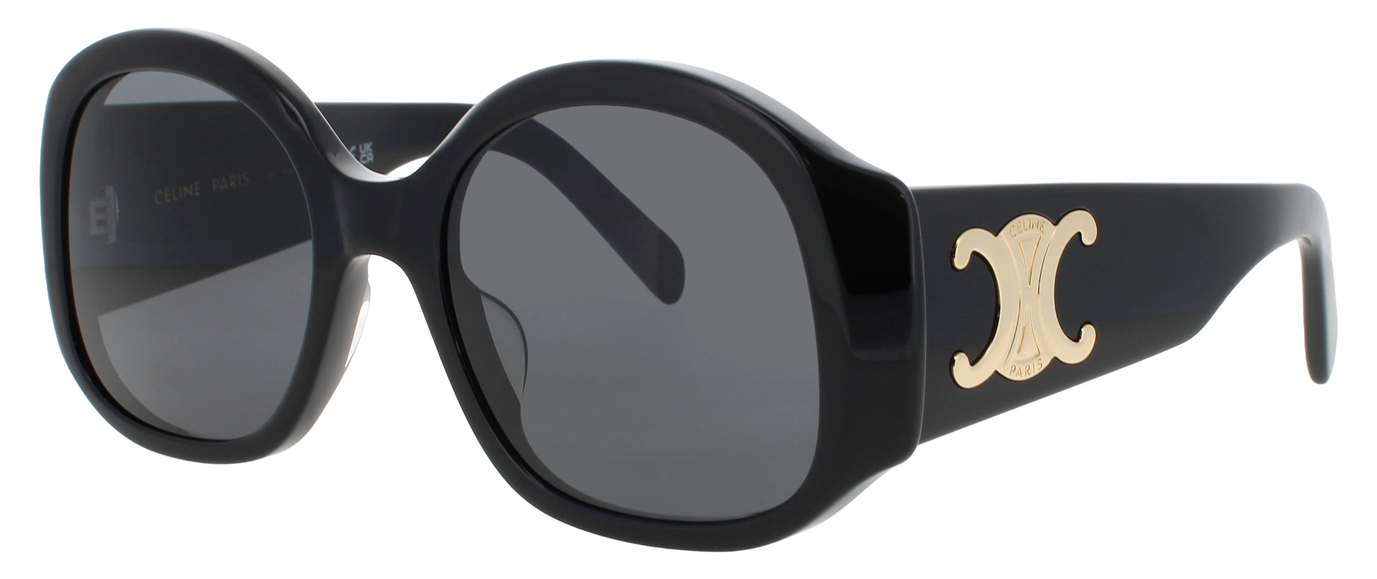 CELINE CL40305U Frame SHINY BLACK  Lens  SMOKE