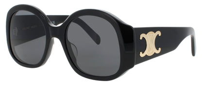 CELINE CL40305U Frame SHINY BLACK  Lens  SMOKE