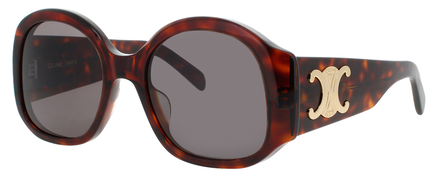 CELINE CL40305U Frame DARK HAVANA Lens  SMOKE