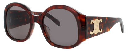 CELINE CL40305U Frame DARK HAVANA Lens  SMOKE