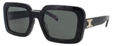 CELINE CL40304U Frame SHINY BLACK  Lens  SMOKE