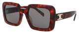 CELINE CL40304U Frame DARK HAVANA Lens  SMOKE