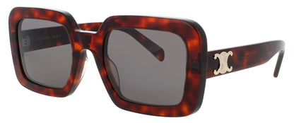 CELINE CL40304U Frame DARK HAVANA Lens  SMOKE
