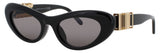 LOEWE LW40156U Frame SHINY BLACK Lens SMOKE