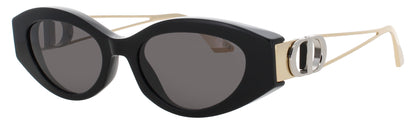 DIOR CD40186I Frame SHINY BLACK   Lens SMOKE
