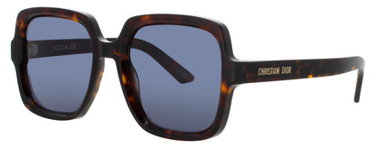 DIOR CD40190I Frame DARK HAVANA  Lens BLUE TINT