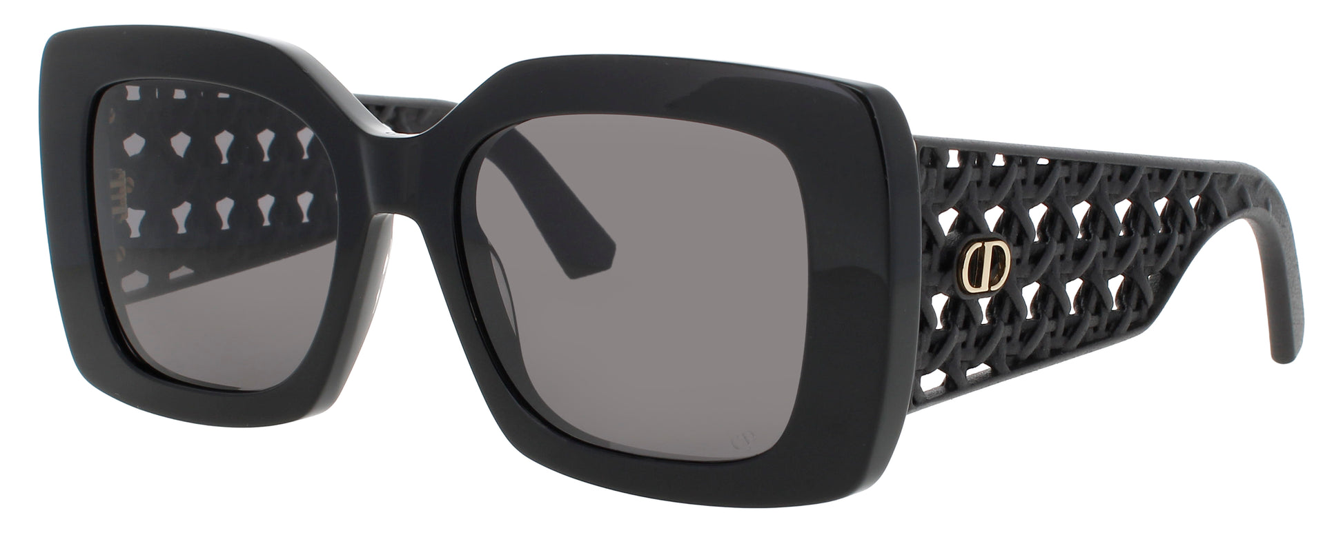 DIOR CD40179I Frame SHINY BLACK  Lens  SMOKE