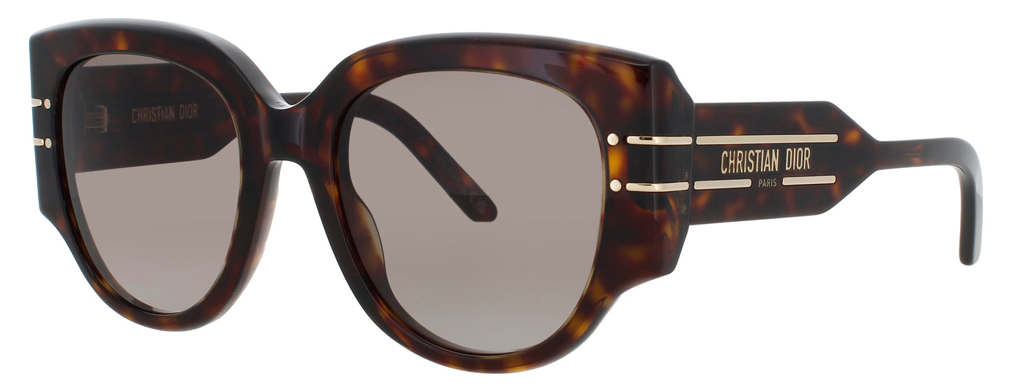 DIOR CD40187I Frame DARK HAVANA  Lens GRADIENT BROWN