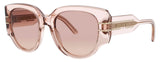 DIOR CD40187I Frame SHINY PINK  Lens GRADIENT ROVIEX