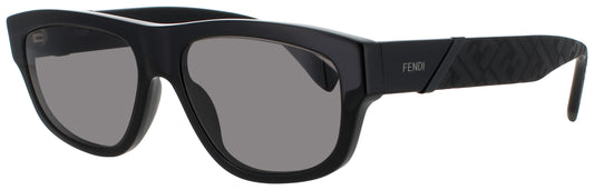FENDI FE40157I Frame BLACK Lens GREY